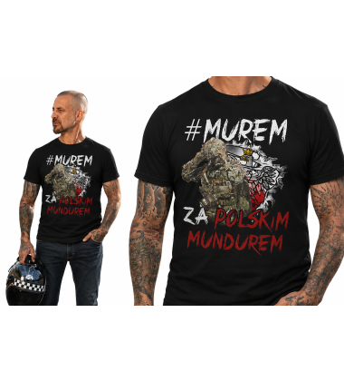 Koszulka MUREM ZA POLSKIM MUNDUREM 4